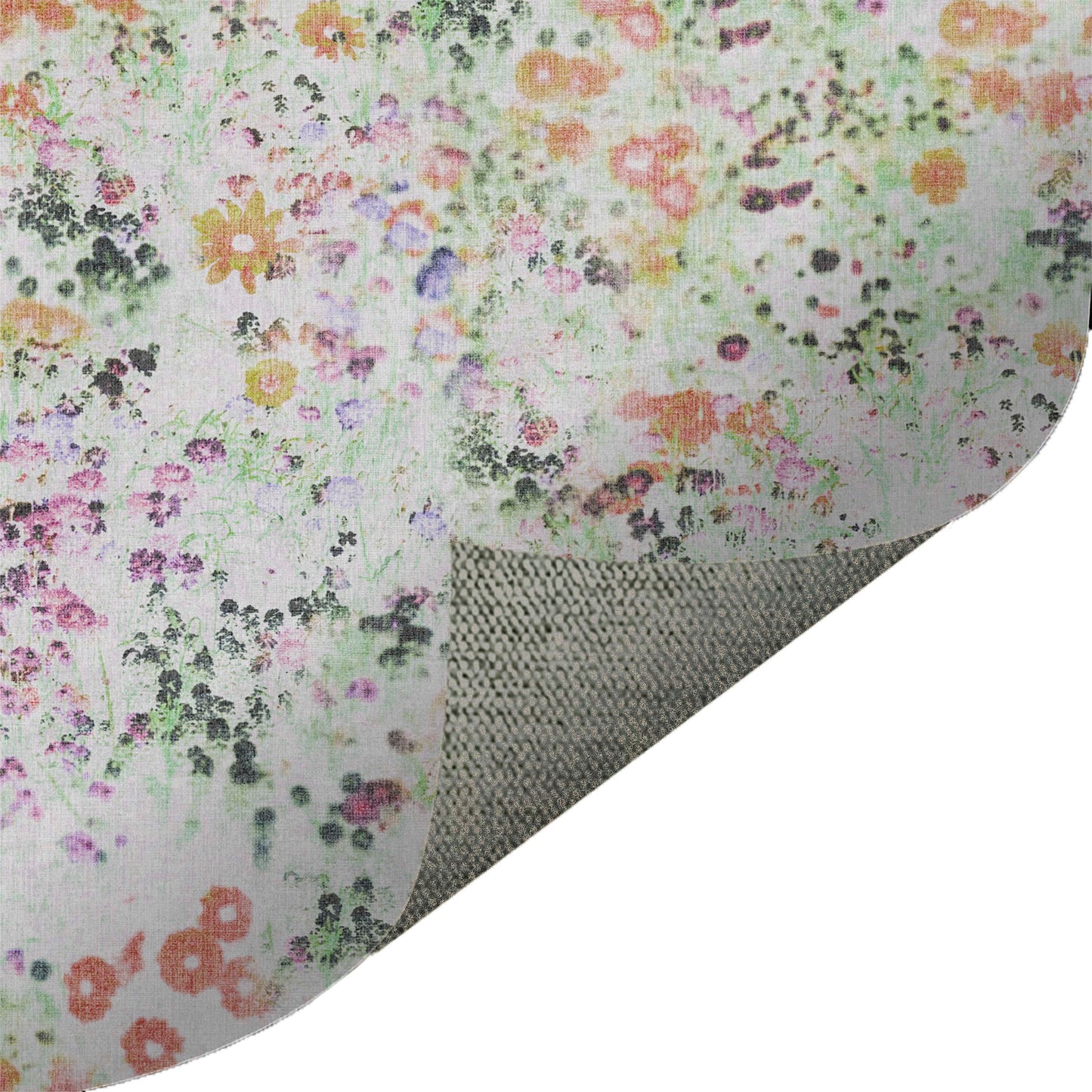 Photo Abstract Floral Multicolor