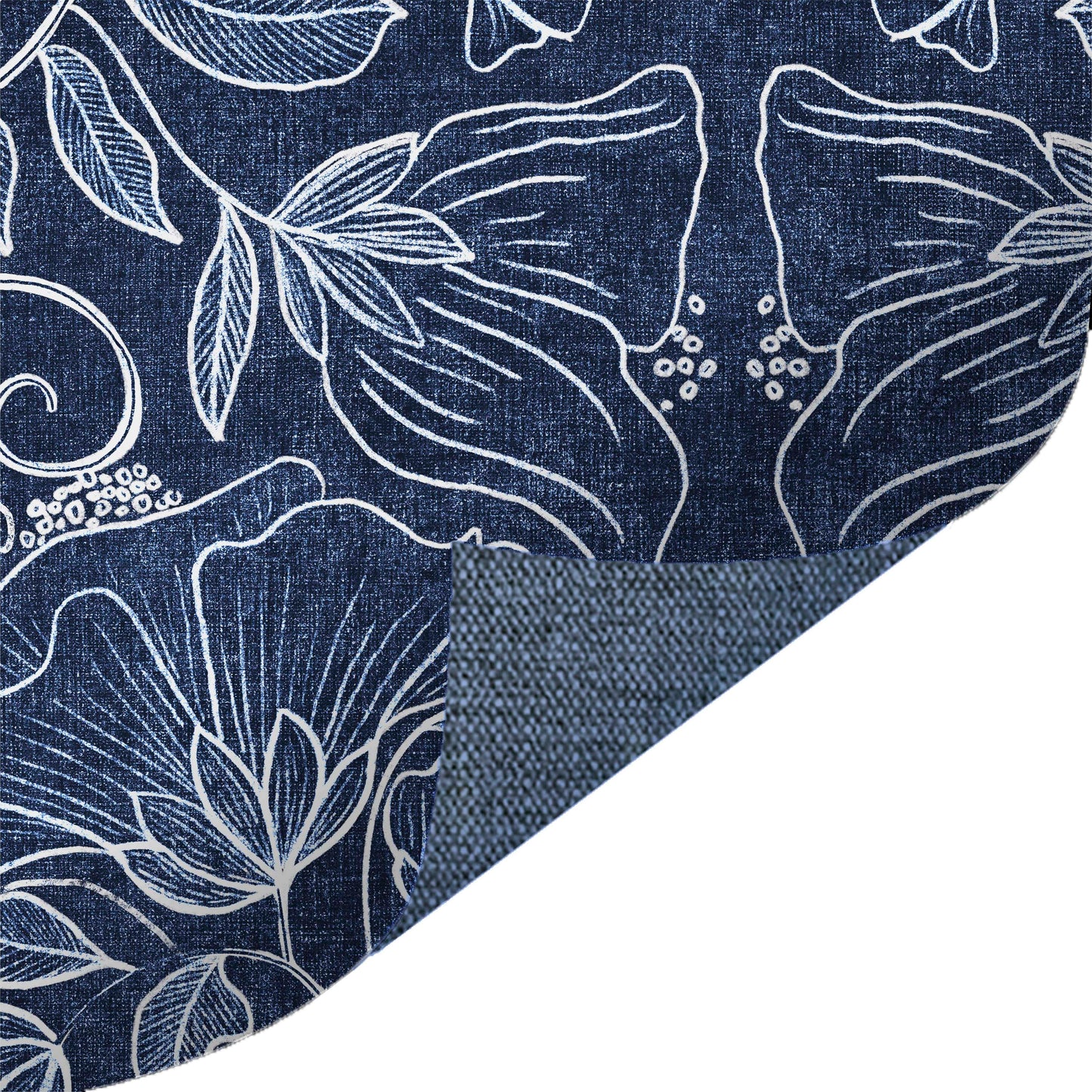 Artichoke Damask Navy