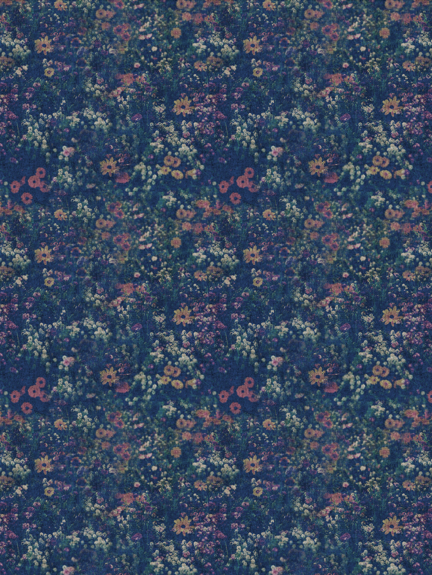 Photo Abstract Floral Blue