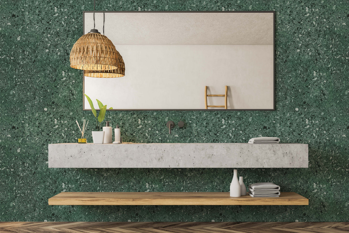 Photo Terrazzo Green