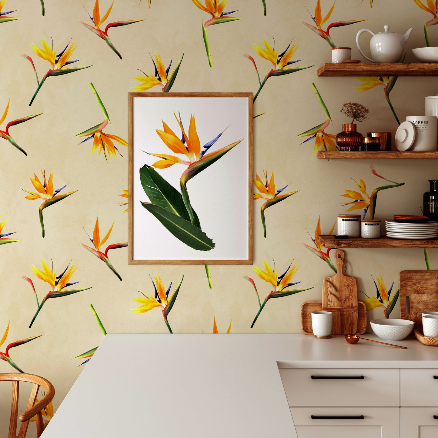 Birds of Paradise Yellow