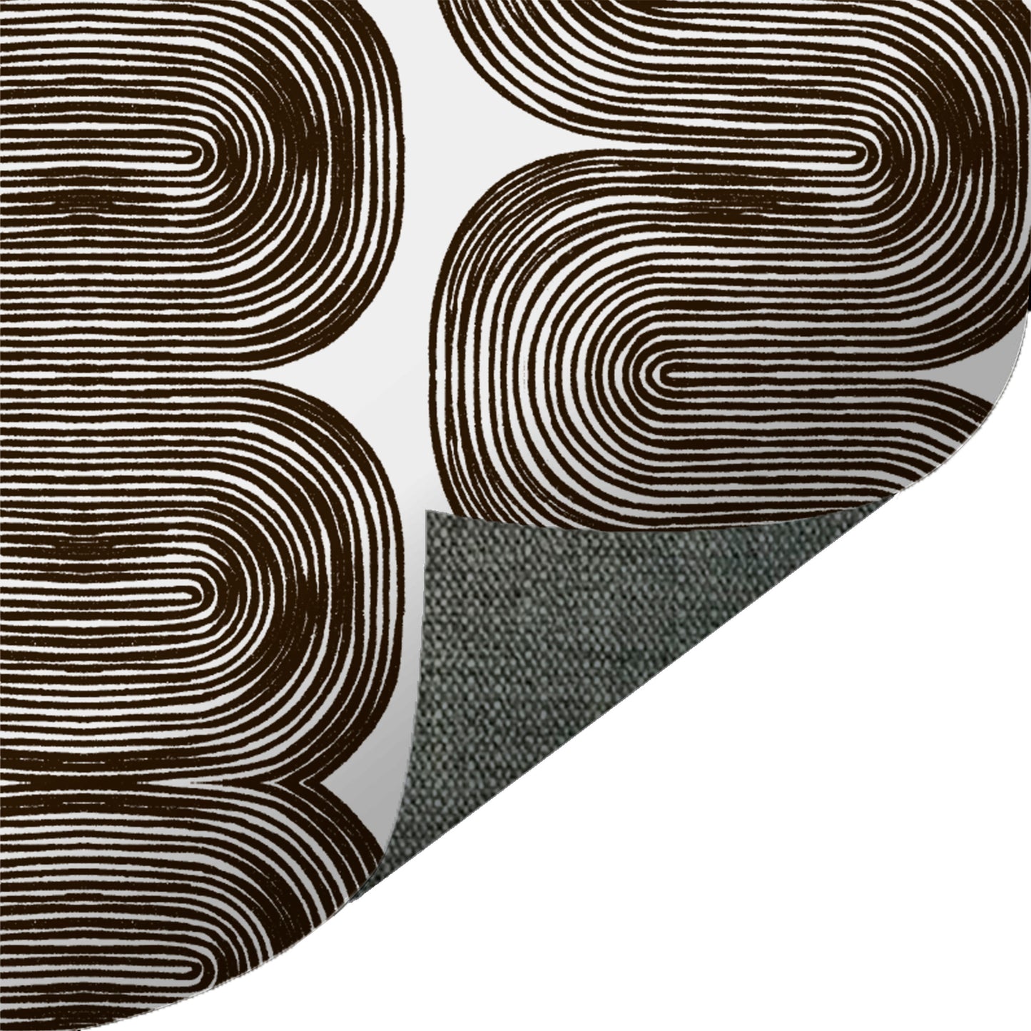 Swirls Black and White