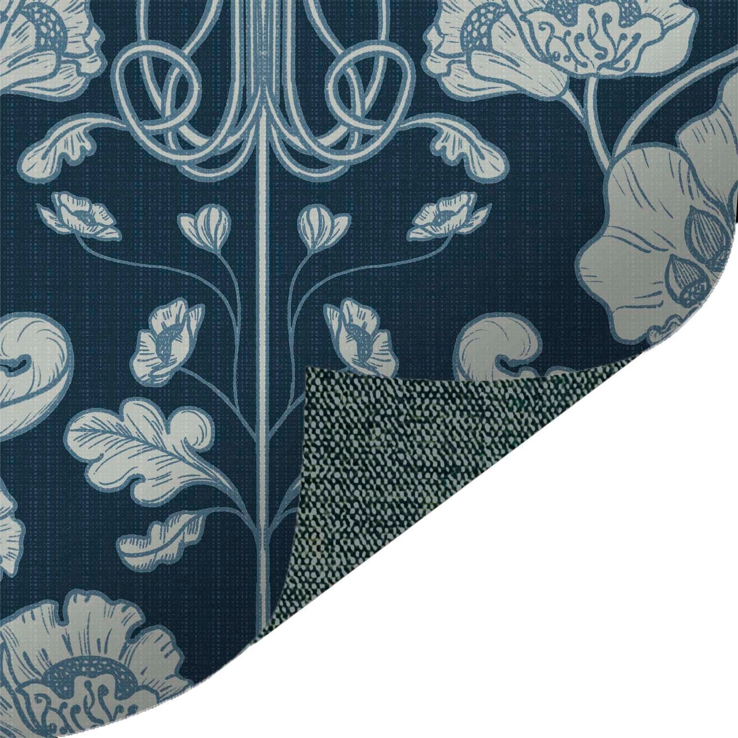 Art Deco Damask Navy