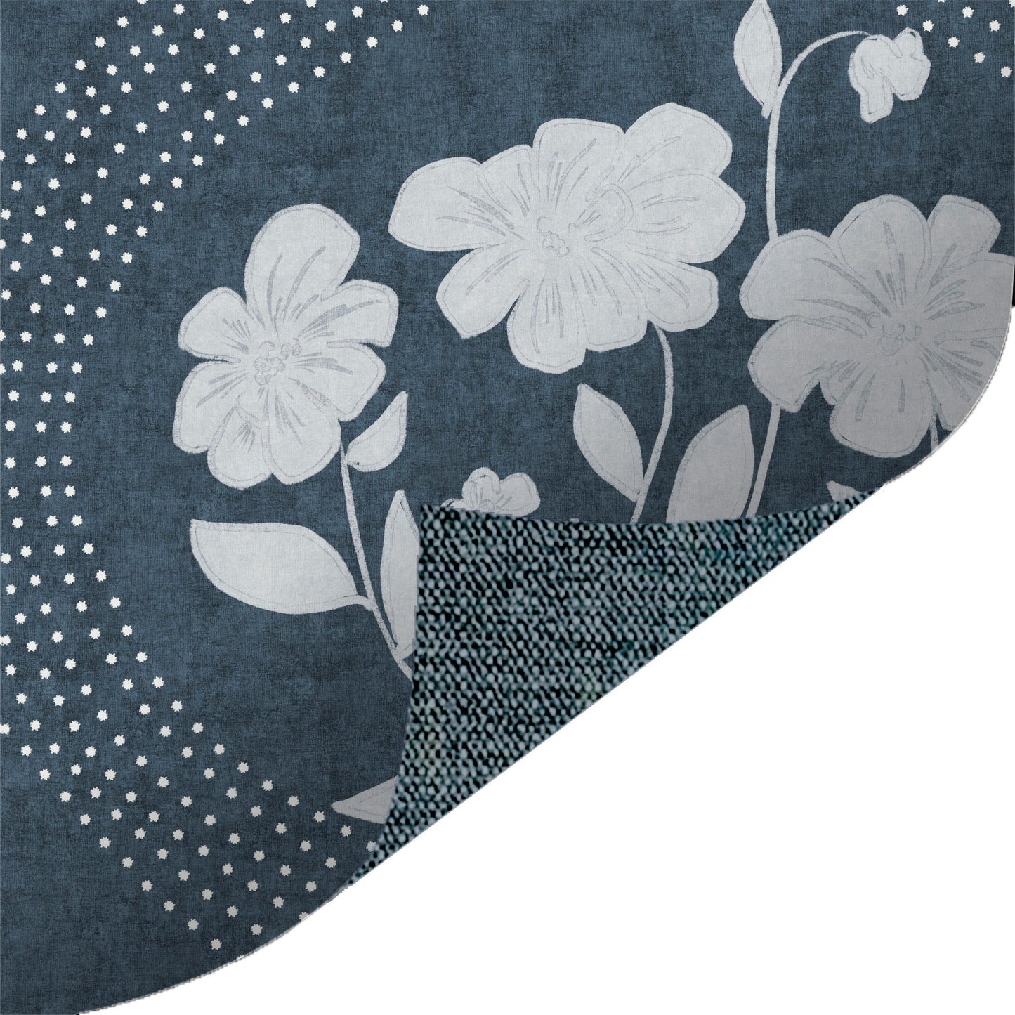 Medallion Floral Navy