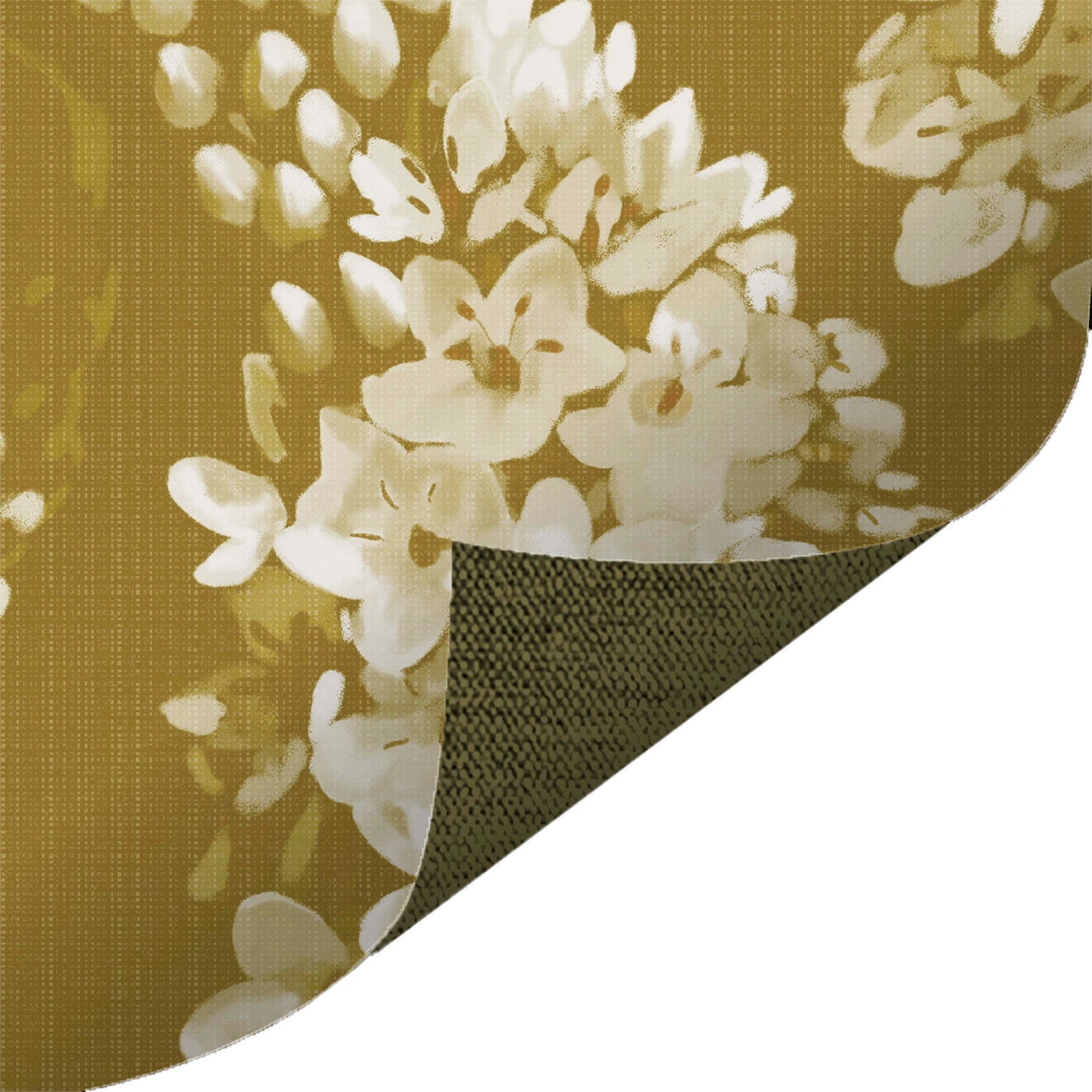 Paisley Floral Mustard