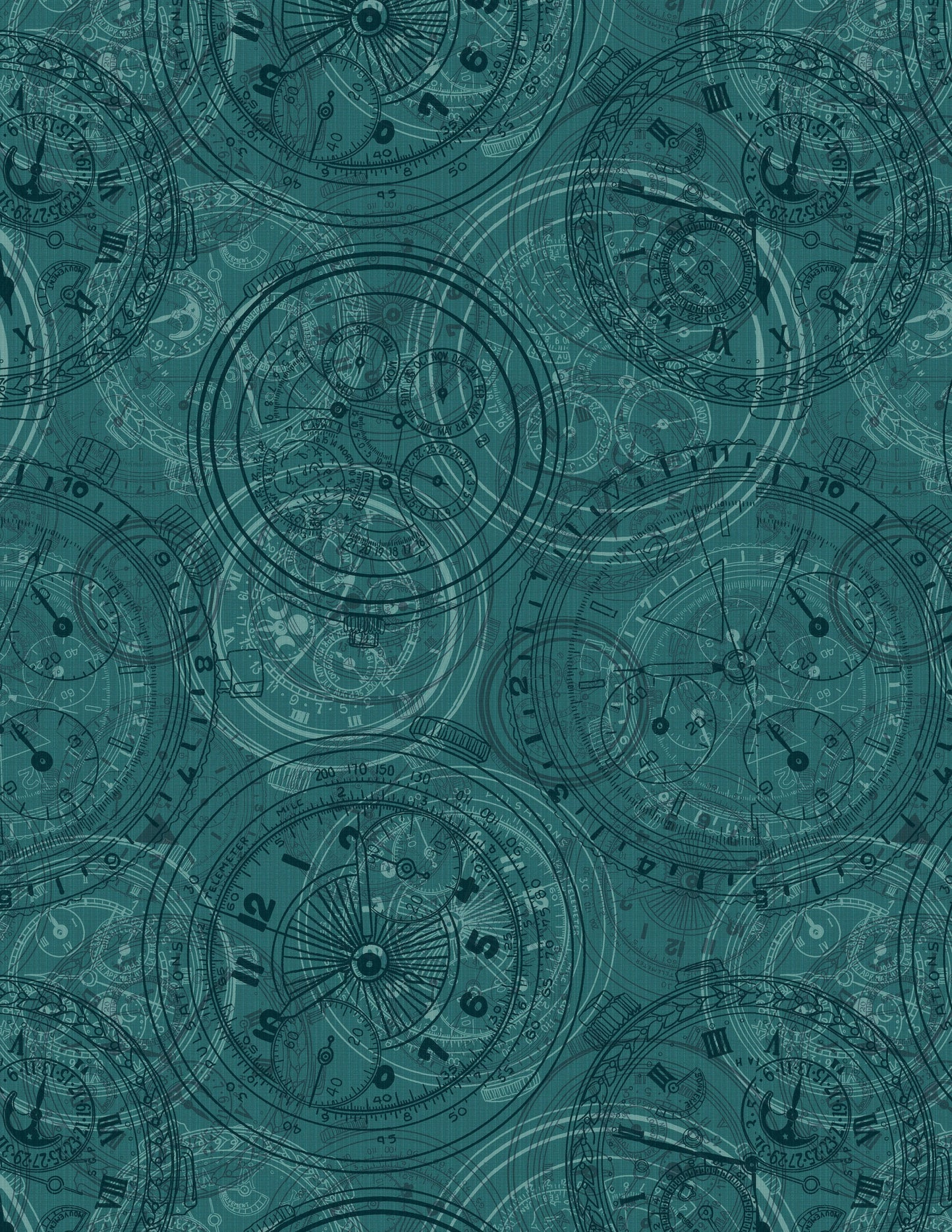 Ripples of Time Teal