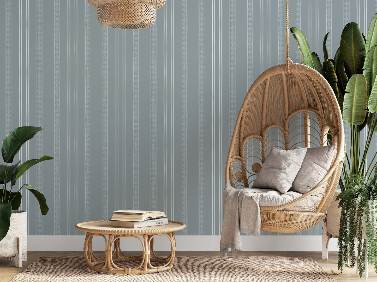 Diamond Stripe Blue