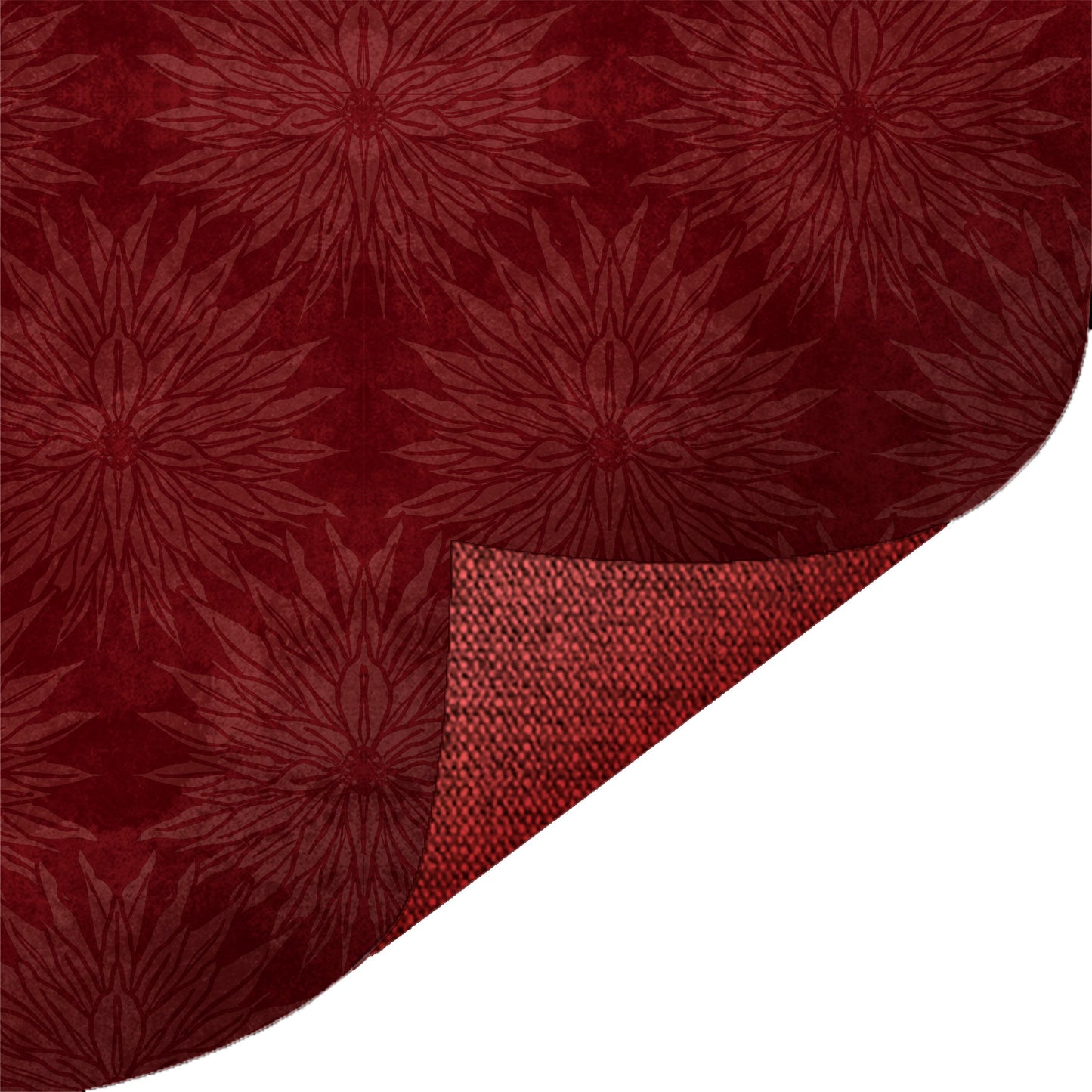 Boho Floral Red