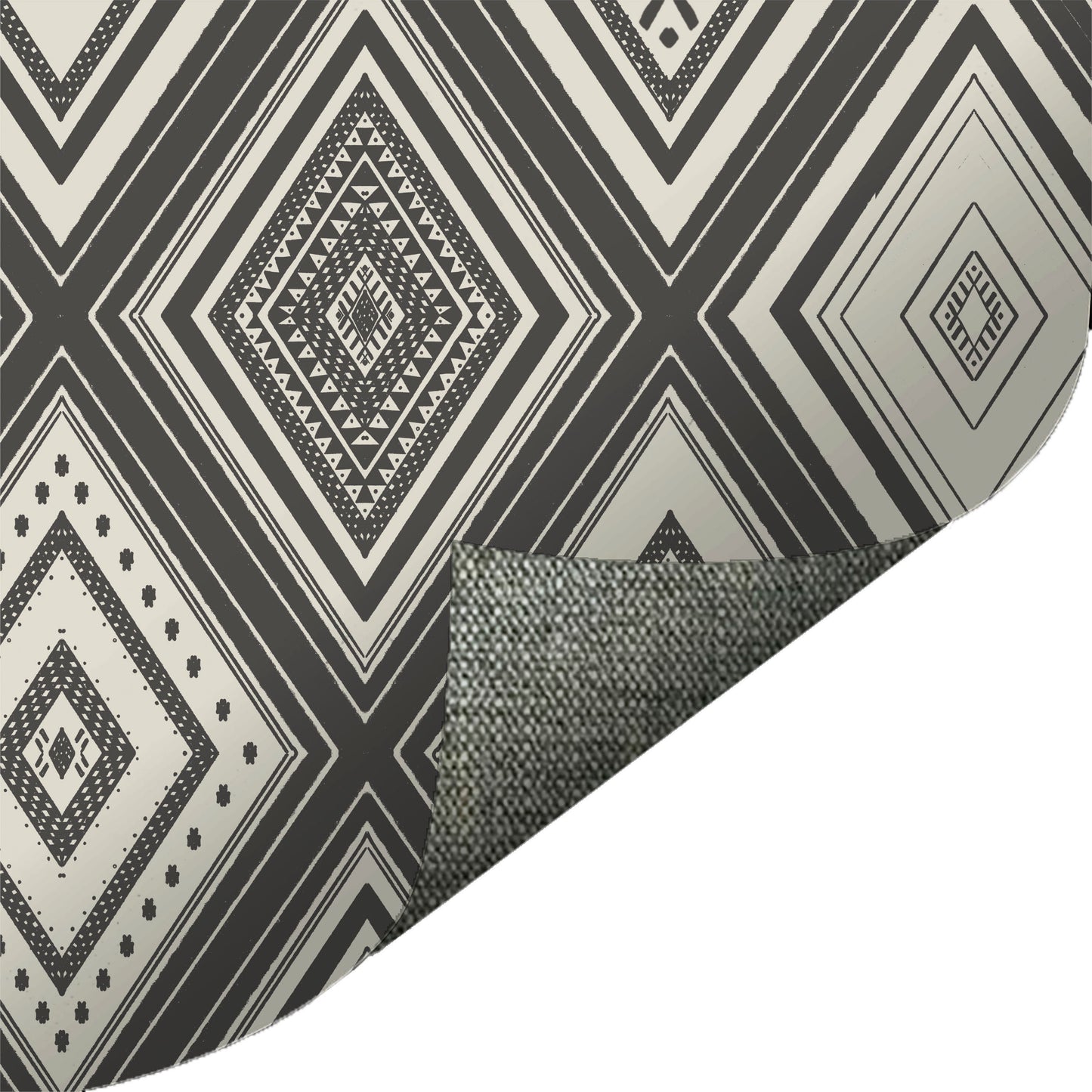 Diamond Patchwork Black and White