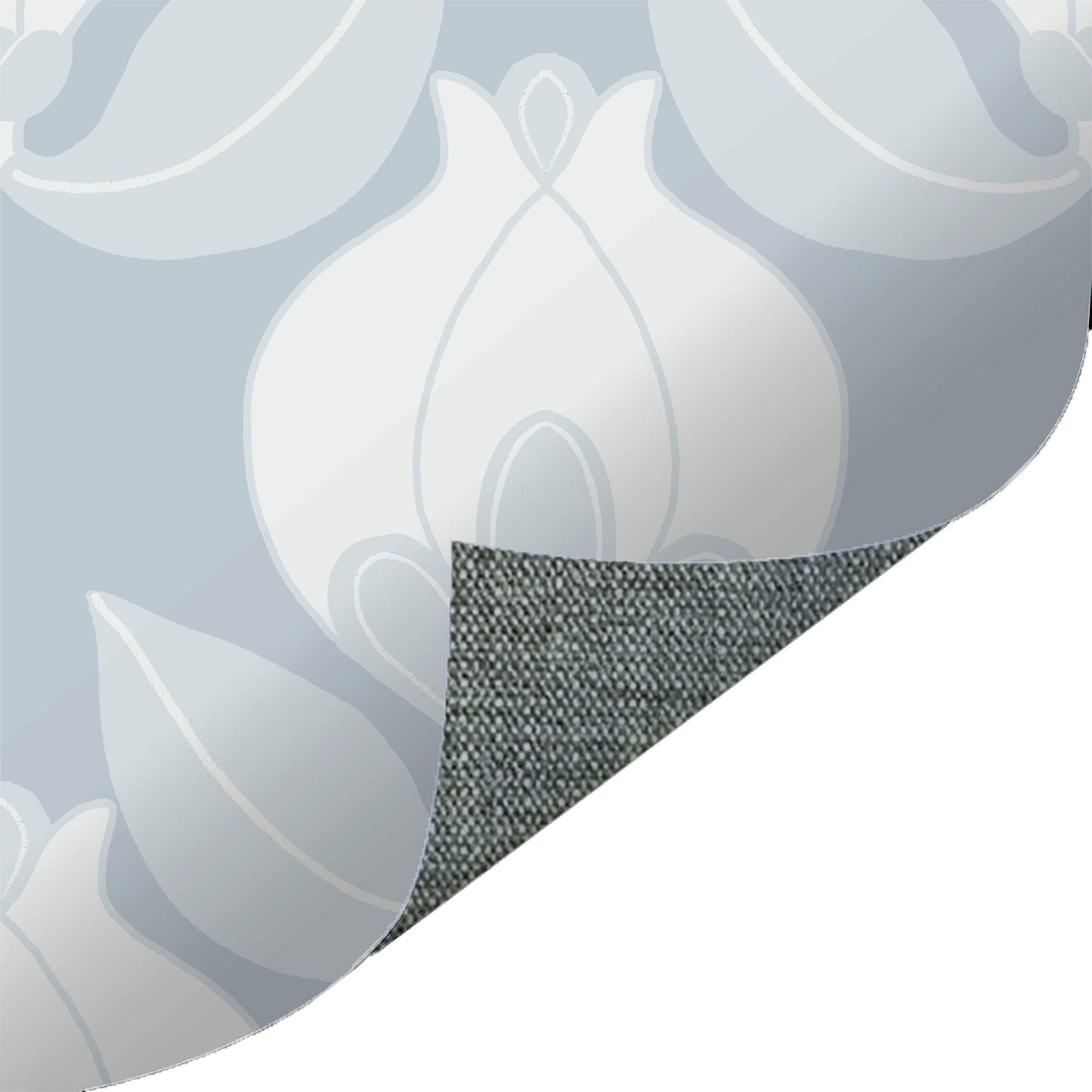 Ornamental Floral Baby Blue
