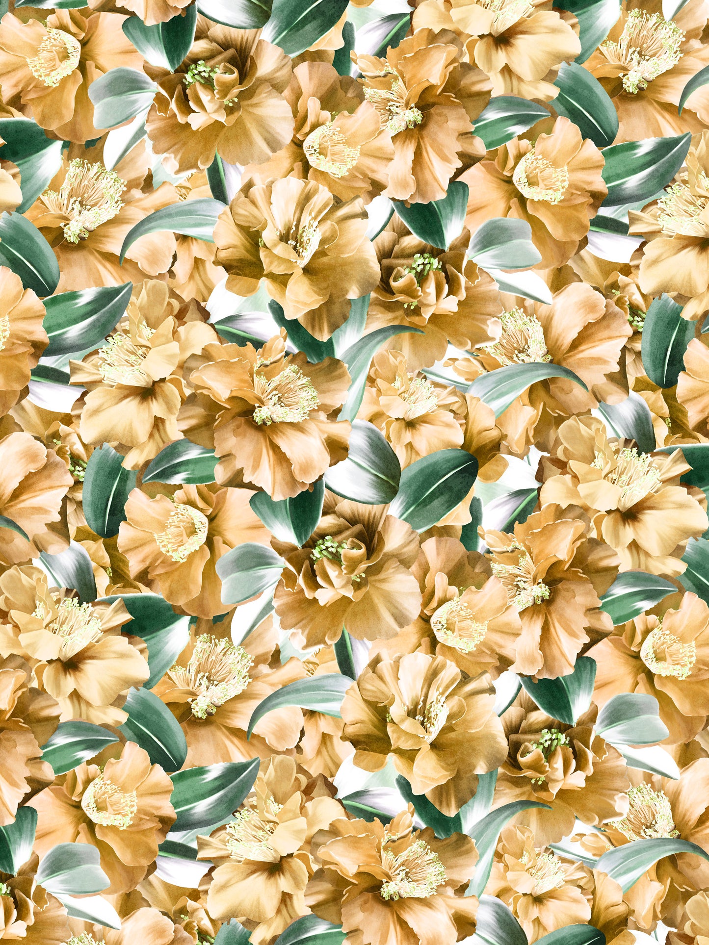 Camelias Yellow