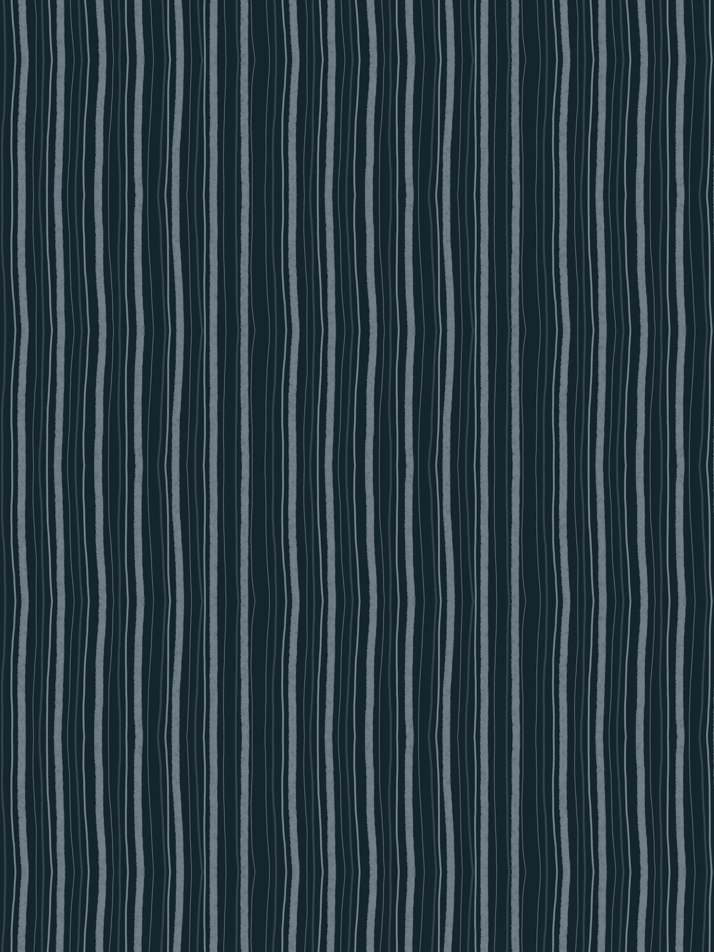 Wobbly Stripe Blue