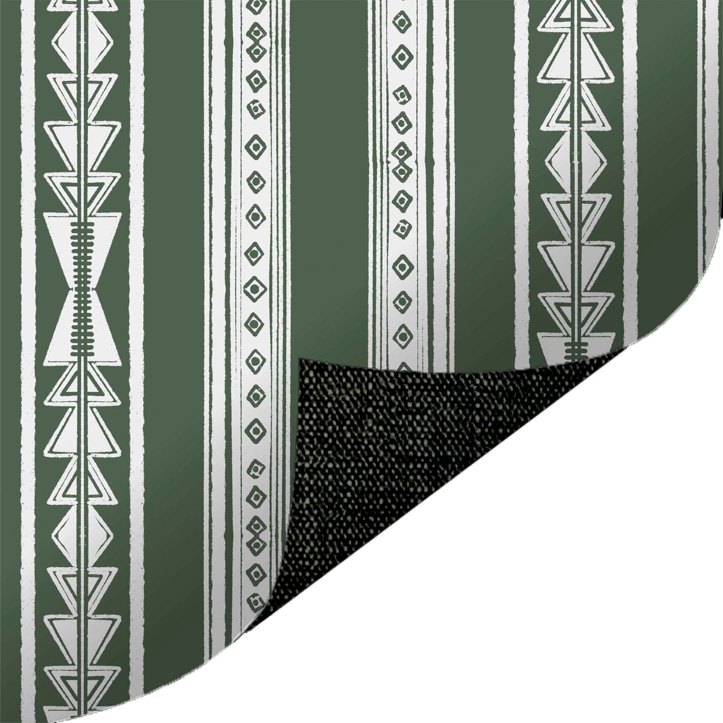Tribal Stripe Green