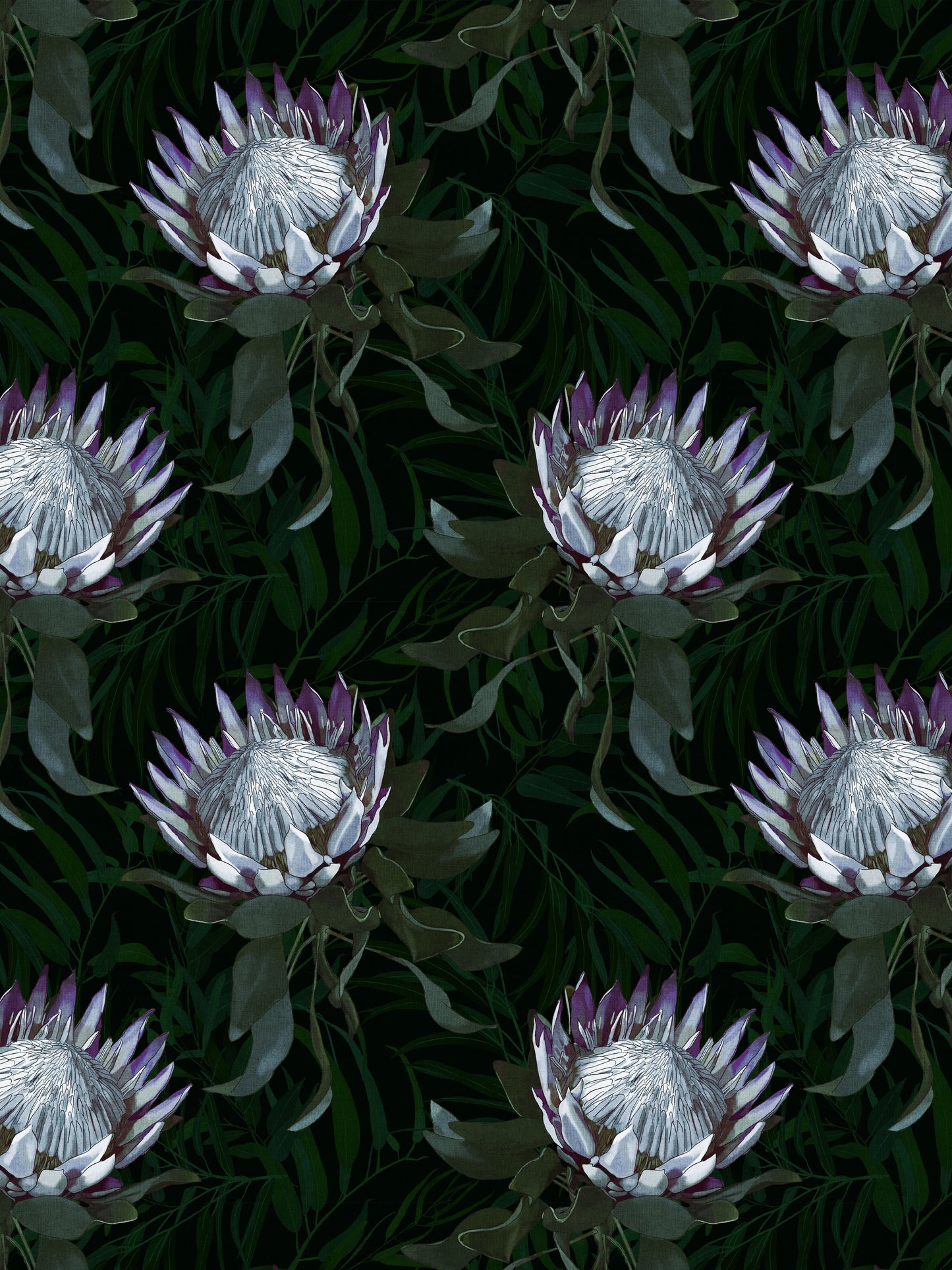 Empress Protea Green