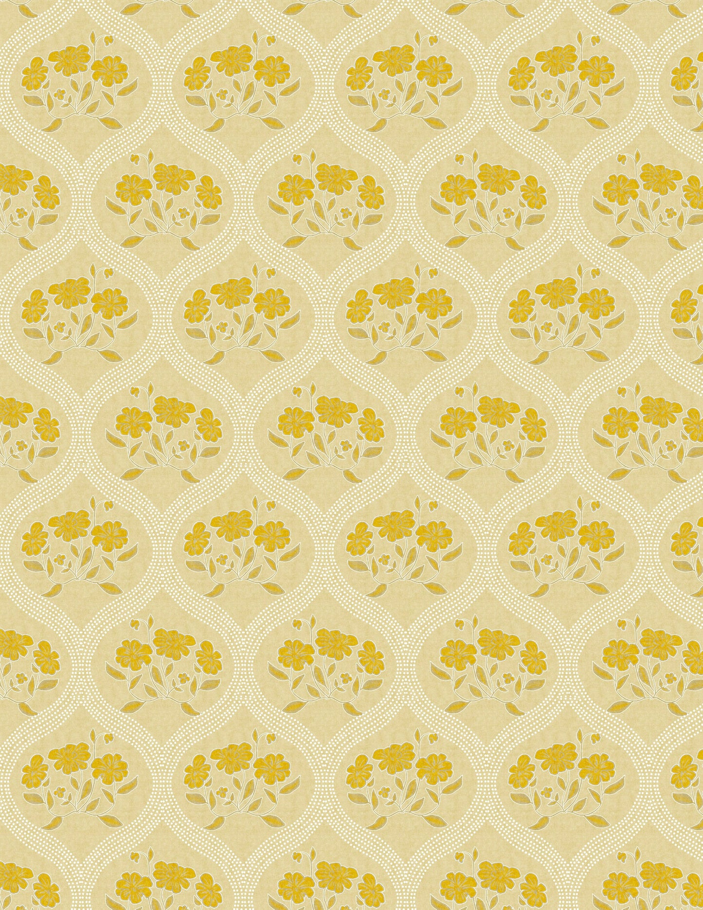 Medallion Floral Marigold