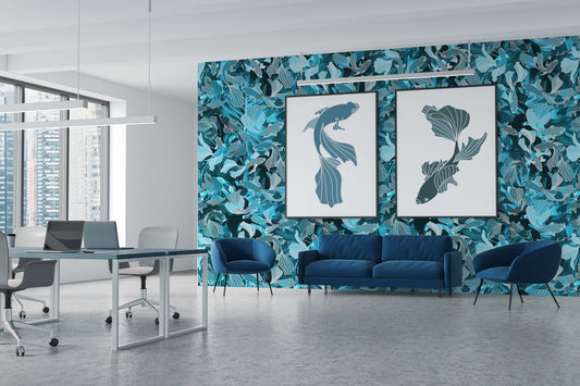 Koi Jungle Blue