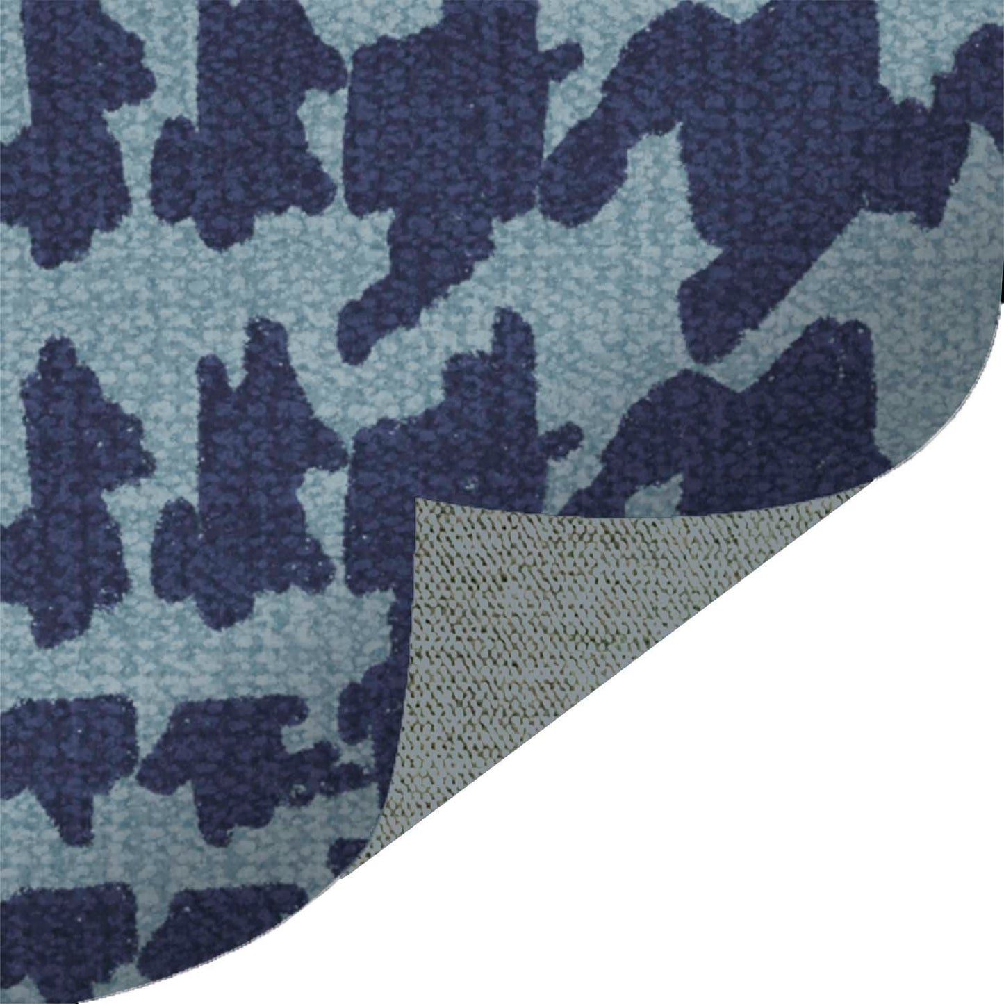 Houndstooth Checkered Navy