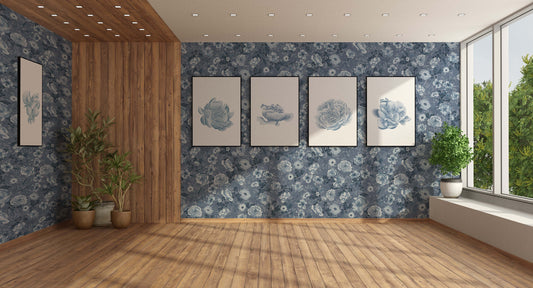Confetti Floral Blue
