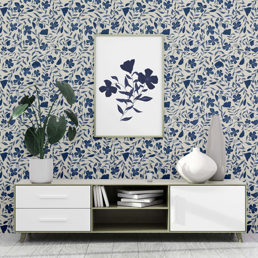 Falling Poppies Porcelain