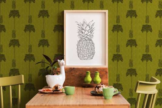 Pineapple Palm Chartreuse