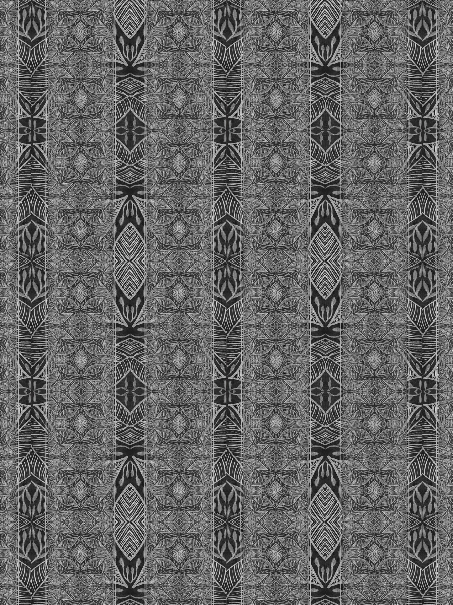 Boho Ornamental Black and White
