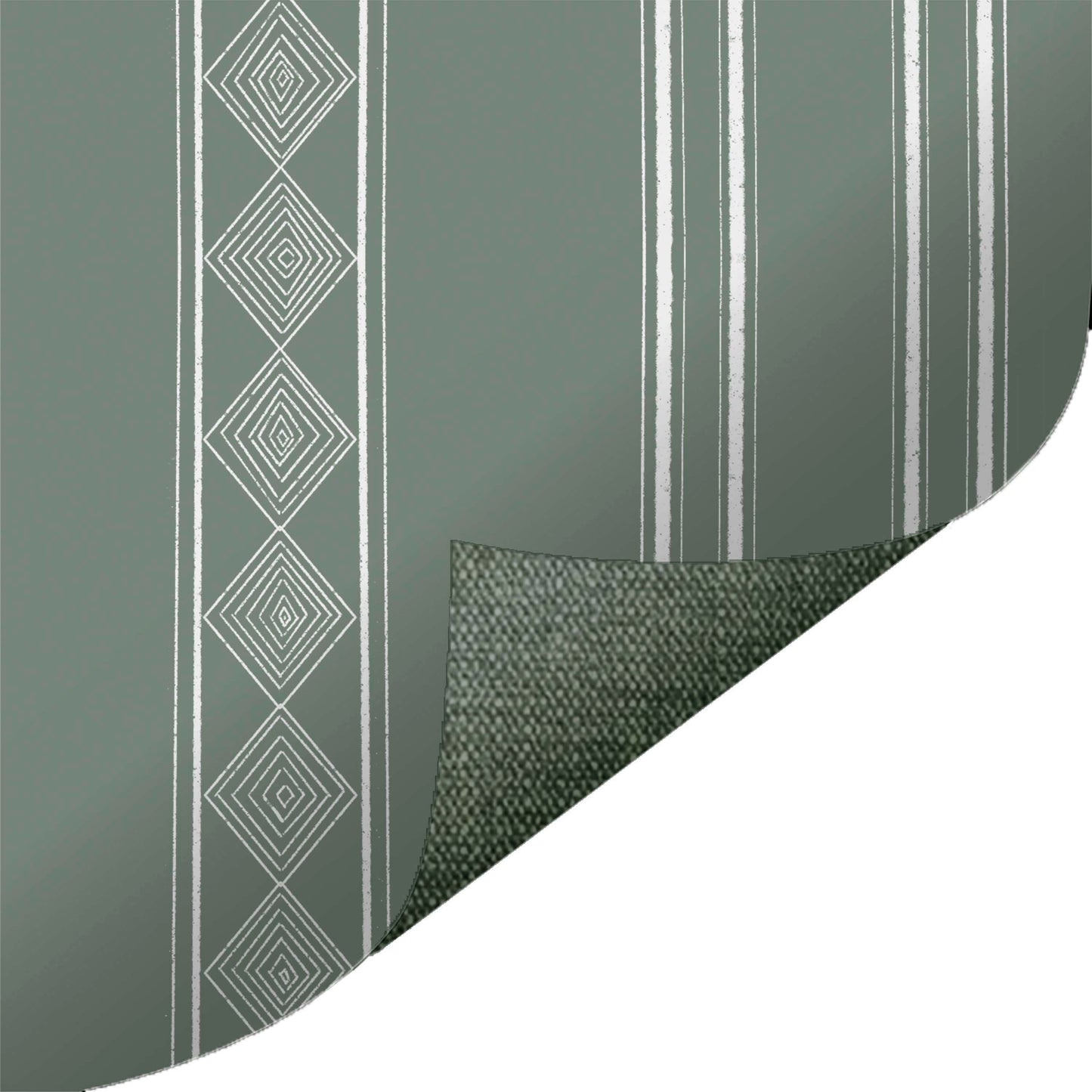 Diamond Stripe Green