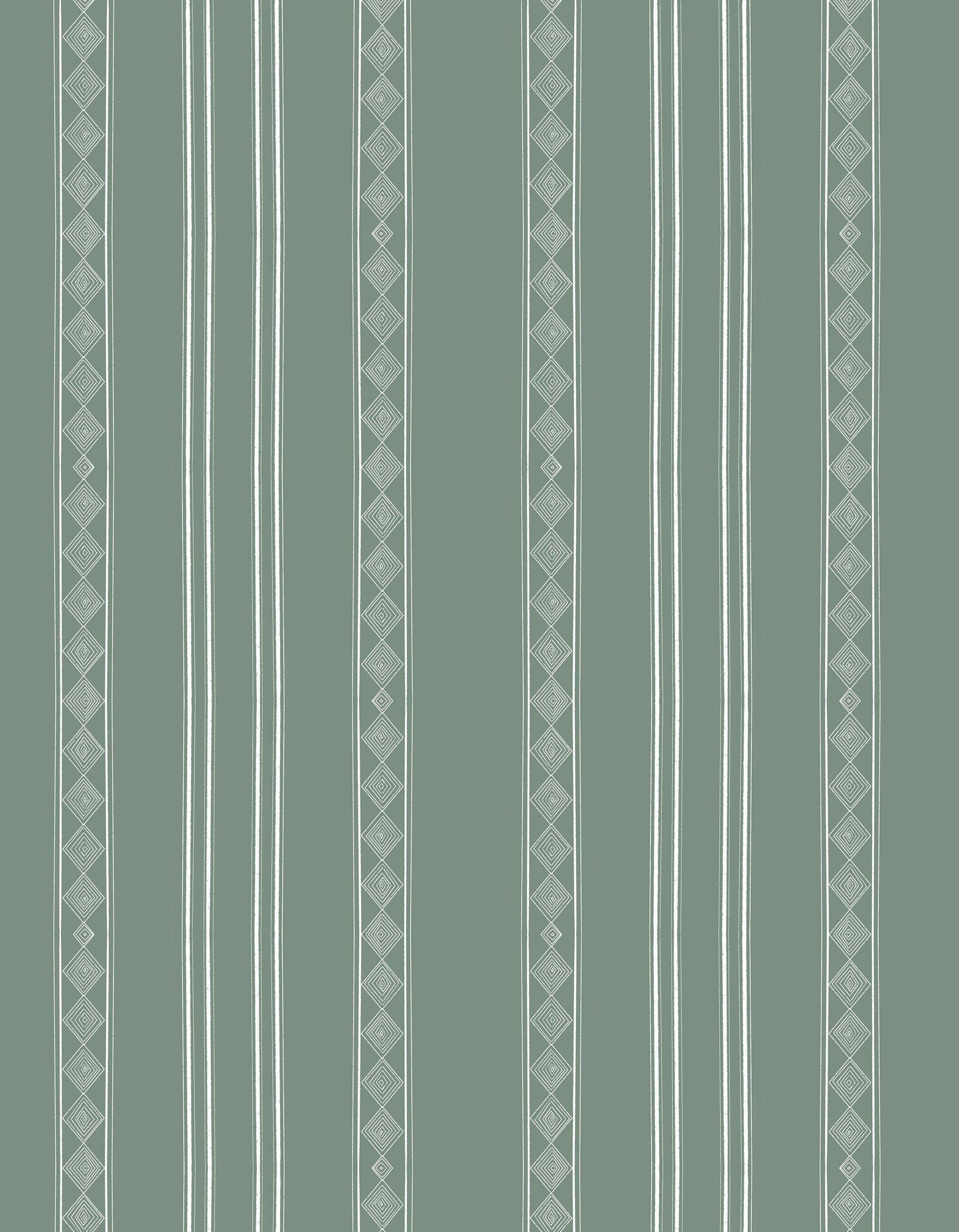Diamond Stripe Green