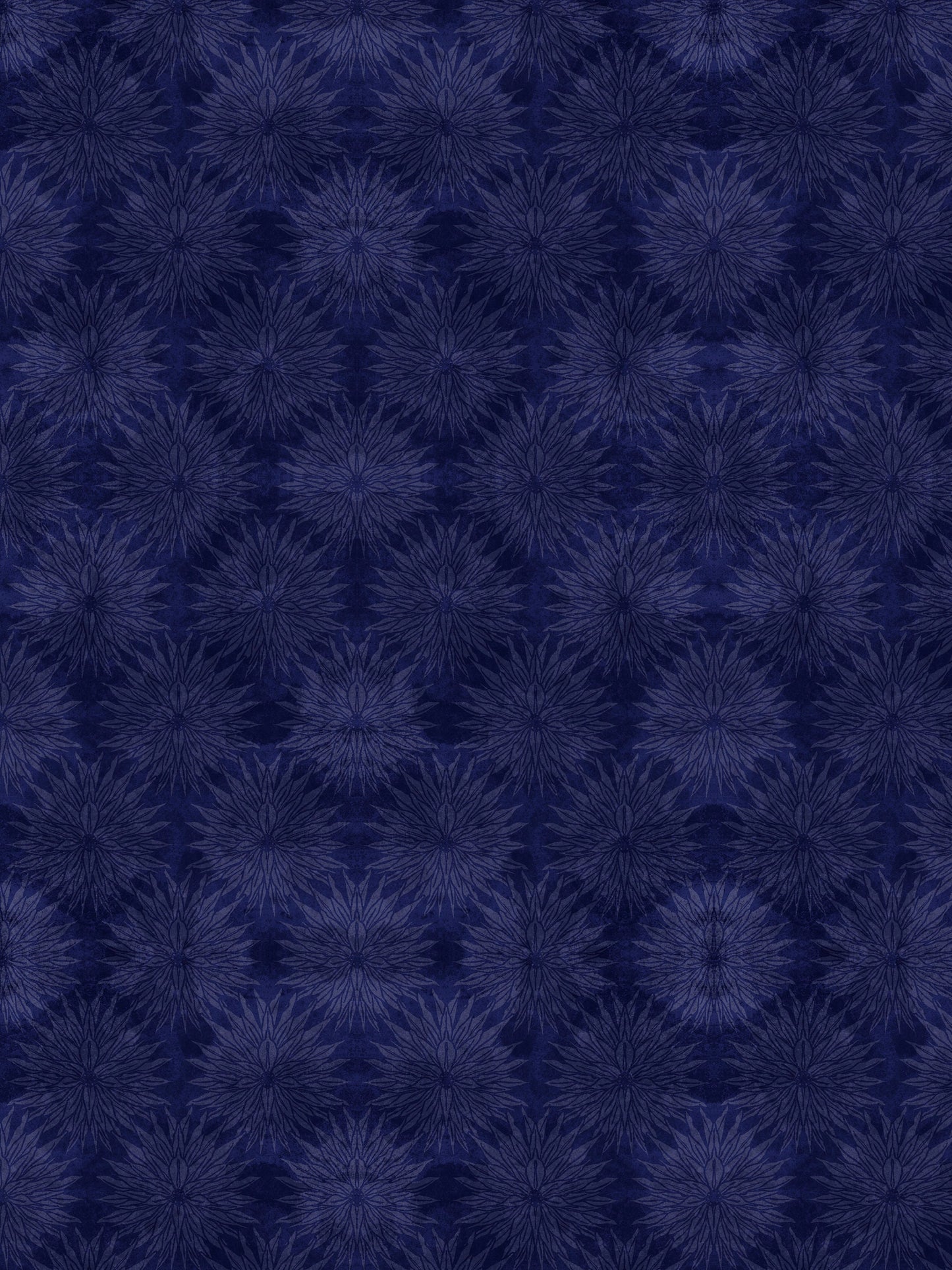 Boho Floral Blue