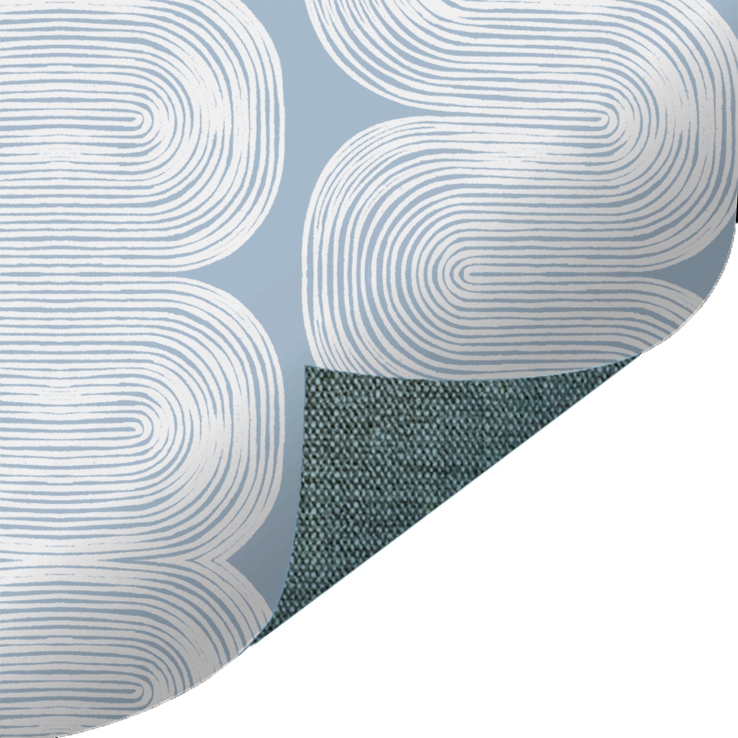 Swirls Baby Blue