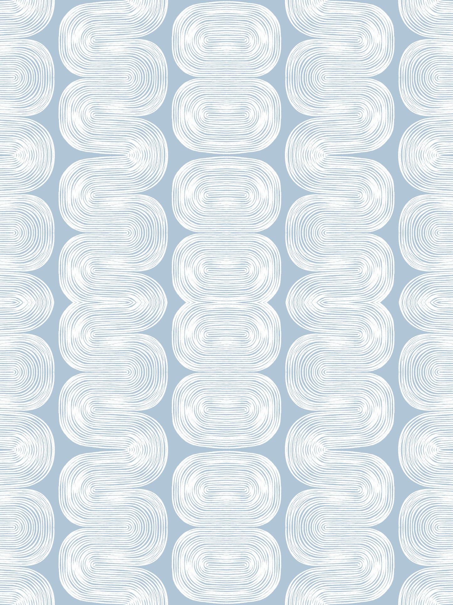Swirls Baby Blue