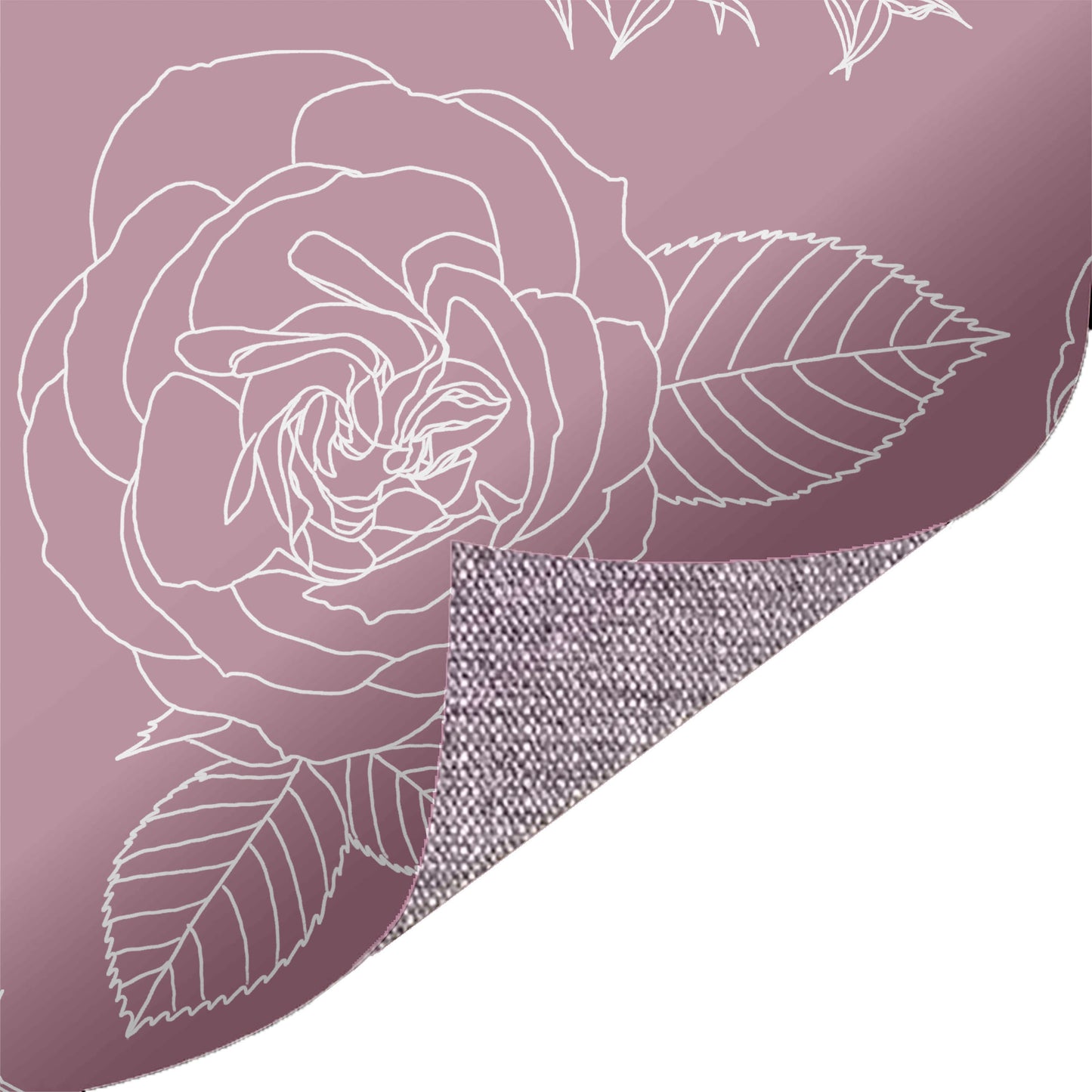 Floral Lines Mauve
