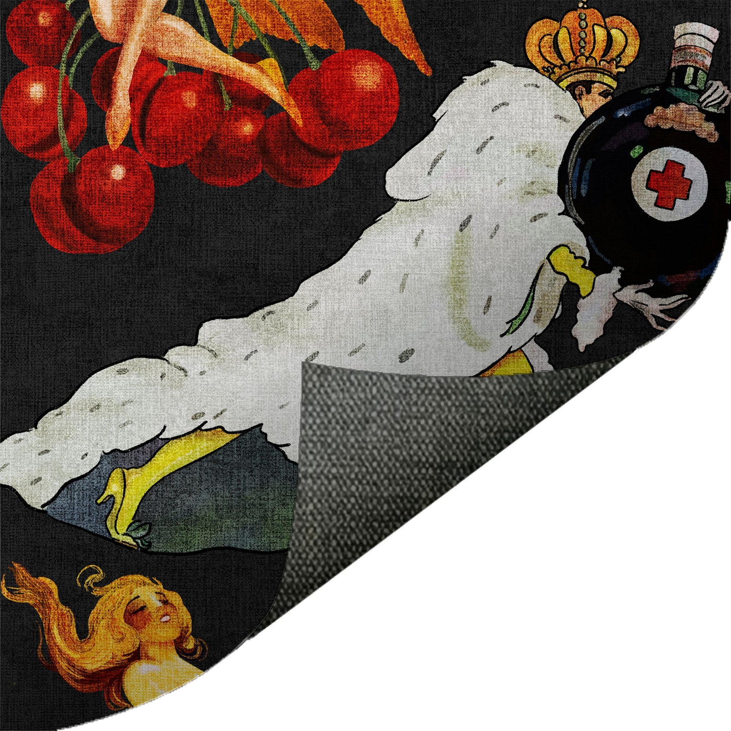 Vintage Alcohol Black