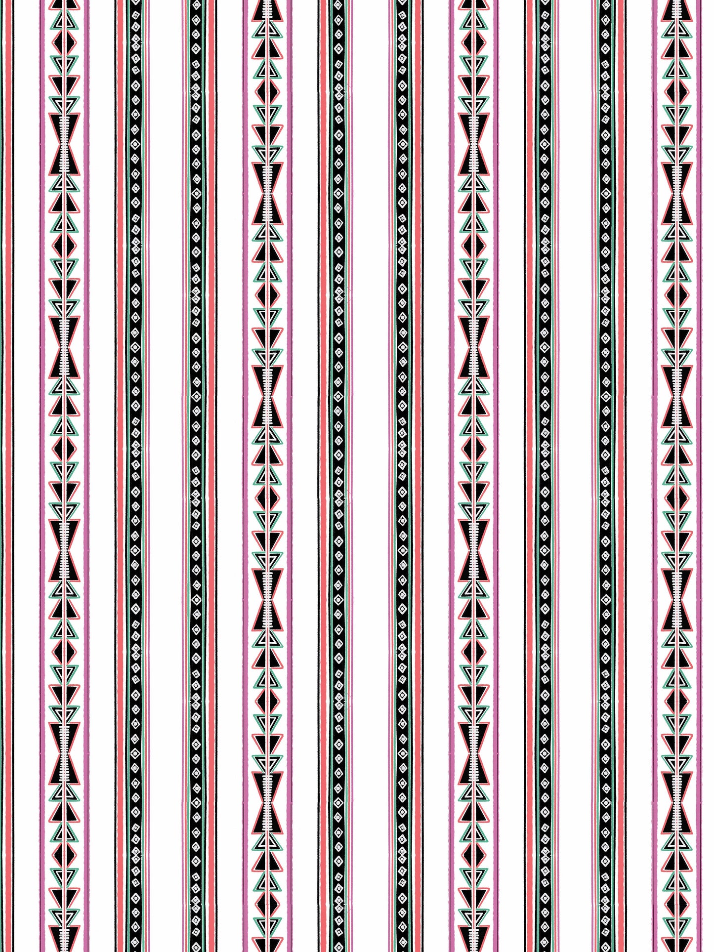 Tribal Stripe Pink