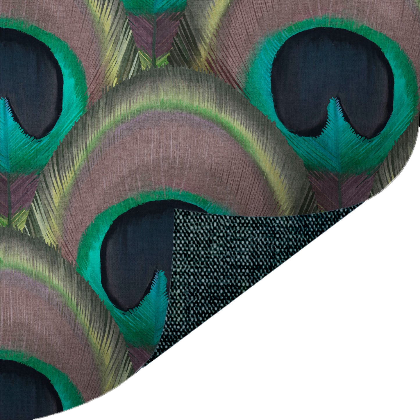 Peacock Feathers Turquoise