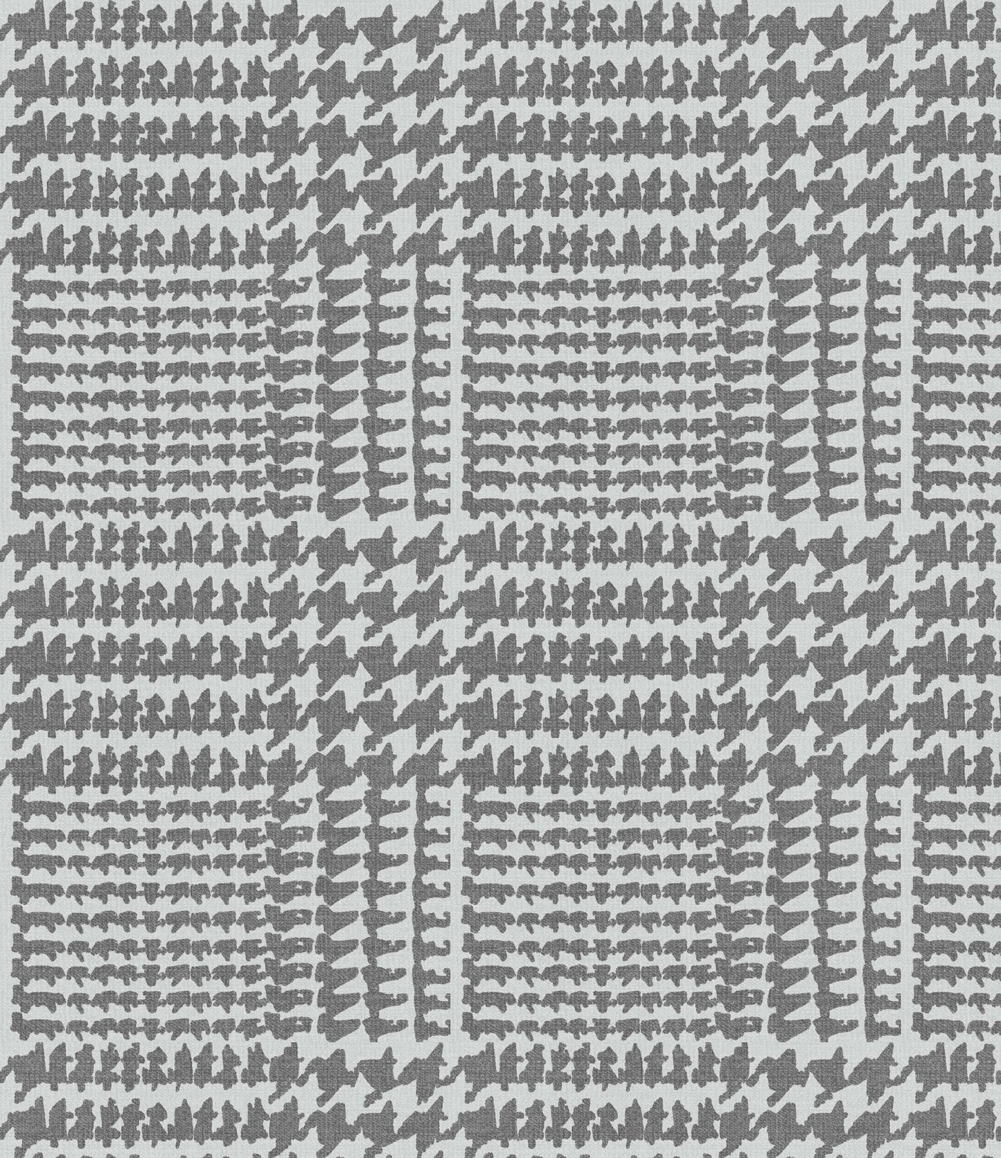 Houndstooth Checkered Grey