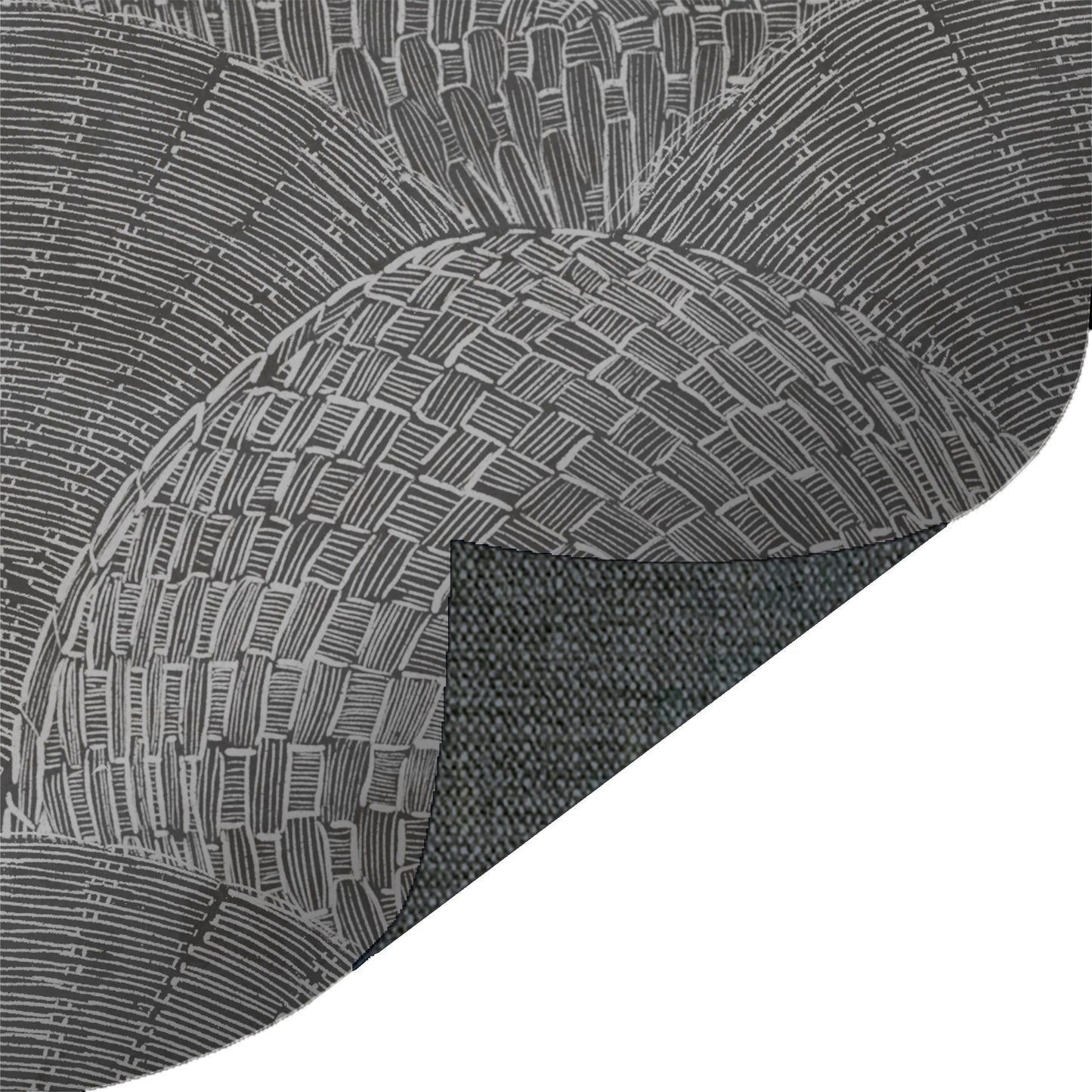 Wicker Fan Grey