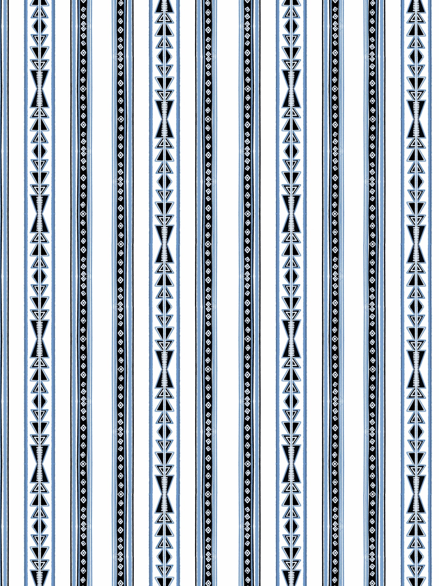 Tribal Stripe Blue
